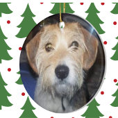 PET-FOTO mit Typografie Keramik Ornament