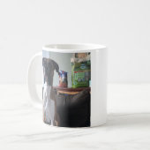 Pet-Foto personalisieren Kaffeetasse (Vorderseite Links)