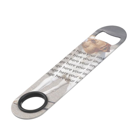 PET-Foto ✨ Speed Flaschenöffner (Vorderseite Schrägansicht)