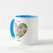Pet-Foto Tasse (Vorderseite Links)