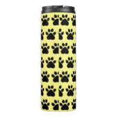 Pet-Foto und Paw-Druck Thermosbecher (Rückseite)