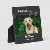 PET Foto von Custom Memorial Keepsake Fotoplatte (Vorderseite)