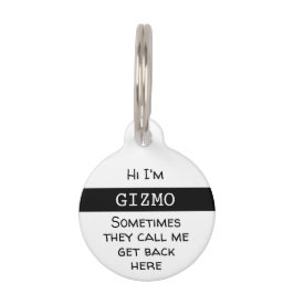 Pet Funny, Anpassen Haustiermarke