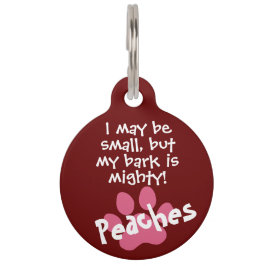 Pet Funny Spaß, Paare, Name, Telefon, Zitat | Rot Haustiermarke