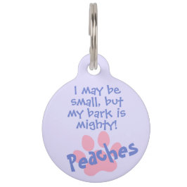 Pet Funny Spaß, Paws, Name, Telefon | LILA Haustiermarke