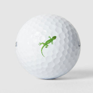 Pet Gecko Lizard Design Golfball
