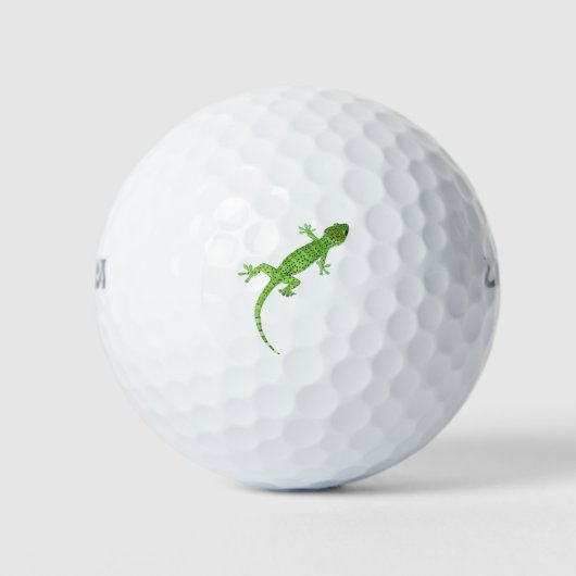Pet Gecko Lizard Design Golfball (Vorderseite)