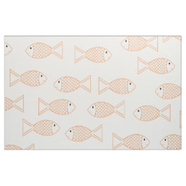 Pet Goldfish/ Koi Carp Fish Print Pattern Stoff