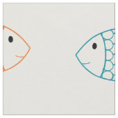 Pet Goldfish/ Koi Carp Fish Print Pattern Stoff (Nahaufnahme)