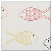 Pet Goldfish/ Koi Carp Fish Print Pattern Stoff (Muster)