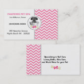 Pet Groomer Business Card Visitenkarte (Vorne/Hinten)