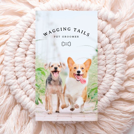 Pet Groomer Business Card Visitenkarte