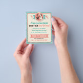 Pet Groomer Flyer - individuell einstellbare Doppe (Gruppe)