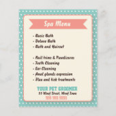 Pet Groomer Flyer - individuell einstellbare Doppe (Hinten)