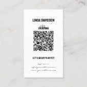 Pet Groomer Salon Care Kerry Blue Terrier Visitenkarte (Rückseite)