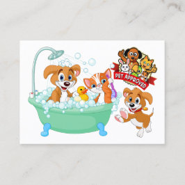 Pet Groomer Visitenkarte