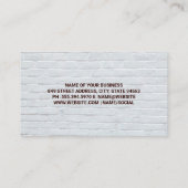 Pet Grooming Logo Visitenkarte (Rückseite)