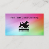 Pet Grooming Modern Simple Appointment Cards Terminkarte (Vorderseite)
