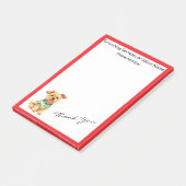 Pet Grooming Personalized Gold Elegant Collection Post-it Klebezettel (angewinkelt)