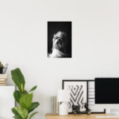 Pet Grooming Salon Boutique Yorkshir Portrait Poster (Heimbüro)