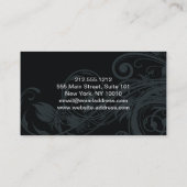 Pet Grooming Salon Business Card Visitenkarte (Rückseite)
