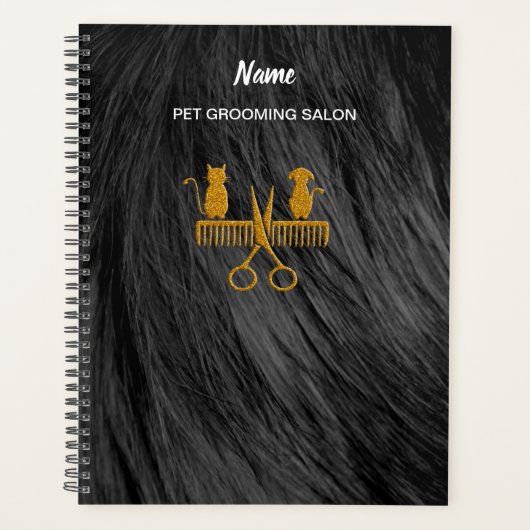 Pet grooming Salon Planer (Vorderseite)
