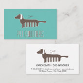 Pet Grooming Visitenkarte (Vorne/Hinten)