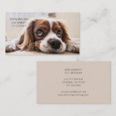 Pet Grooming Visitenkarte (Vorne/Hinten)