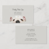 Pet Grooming Visitenkarte (Vorne/Hinten)
