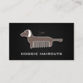 Pet Grooming Visitenkarte (Vorderseite)