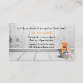 Pet Grooming Visitenkarte (Rückseite)