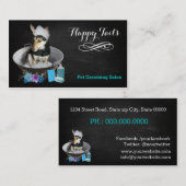 Pet Grooming Wohnzimmer Visitenkarte (Vorne/Hinten)