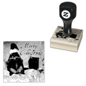 Pet Groundhog Moses Weihnachtskautschuk-Briefmarke Gummistempel (Stempel)