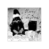 Pet Groundhog Moses Weihnachtskautschuk-Briefmarke Gummistempel (Prägung)