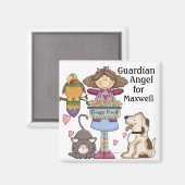 Pet Guardian Angel Magnet (SRF) (Vorderseite/Rückseite)