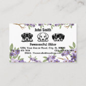 Pet Harmony Spezialist für Ihr PawsomePal Sitter Terminkarte (Vorderseite)