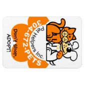 Pet Helper's Flexi Magnet (Horizontal)