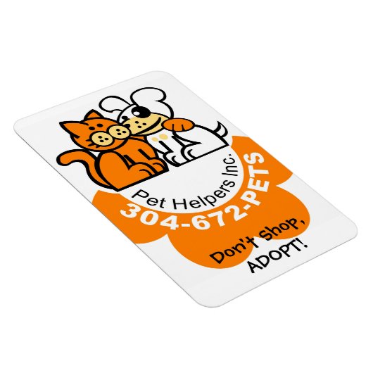 Pet Helper's Flexi Magnet (Rechte Seite)