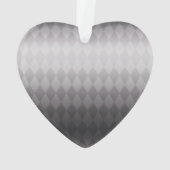 Pet Hund Weihnachtssilber Ornament (Rückseite)