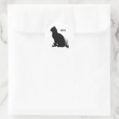 PET IT -.png Runder Aufkleber (Tasche)