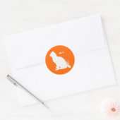 PET IT - WHITE -.pnng Runder Aufkleber (Umschlag)