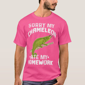 Pet Jackson's Chameleon Reptile Herpetologe T-Shirt