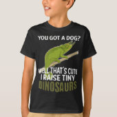 Pet Jackson's Chameleon Reptile Herpetologist Grap T-Shirt (Vorderseite)