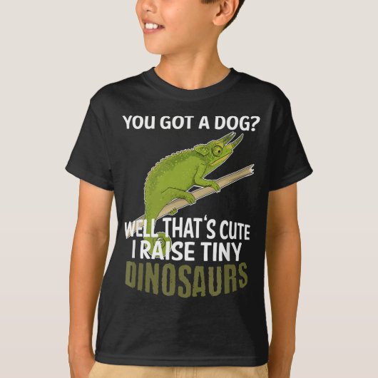 Pet Jackson's Chameleon Reptile Herpetologist Grap T-Shirt (Vorderseite)