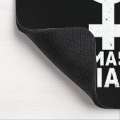 Pet Katzen und Zertrümmern der Patriarchy - Mousepad (Ecke)