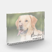 Pet Keepake | Memorial Fotoblock (Links)