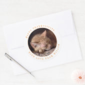 PET-LIEBE Große Aufkleber für runden Erntedank (Umschlag)