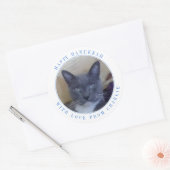 PET LIEBE Große runde Hanukkah Stickers (Umschlag)