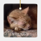 PET LIEBE Keramik Square Keramikornament (Rückseite)