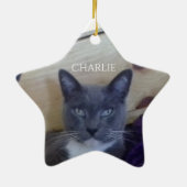 PET LIEBE Keramik Star Ornament (Hinten)